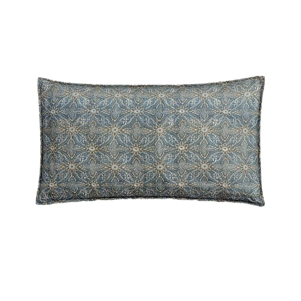 NWT | POTTERY BARN KING SIZE EMERSON HAND QUILTED COTTON REVERSIBLE SHAM